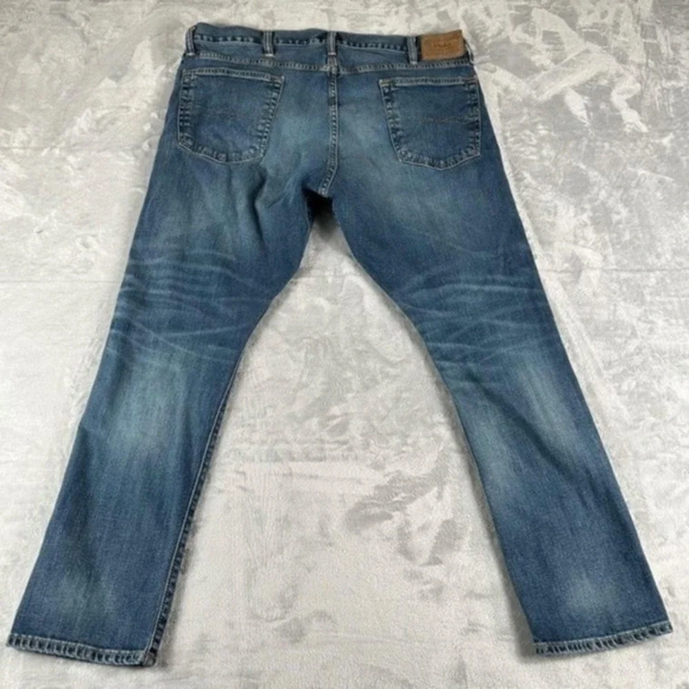Polo Ralph‎ Lauren Sullivan Slim Jeans Men Tag 38x30 (Actual 39x30) Blue Denim